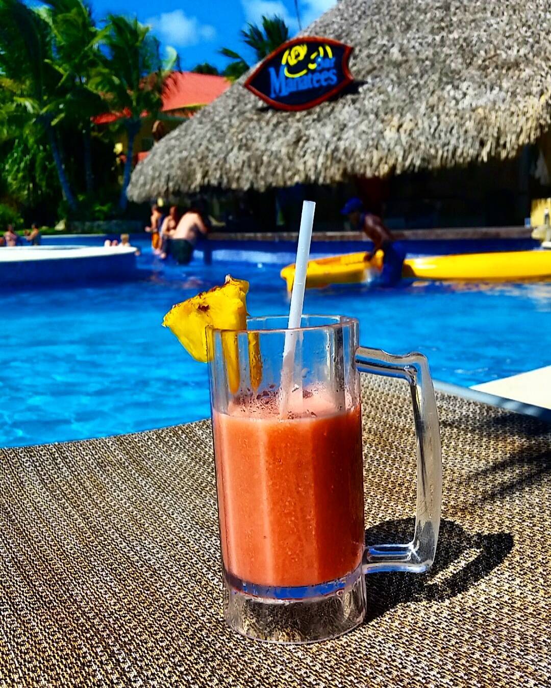 Strawberry Daiquiri, Dreams Punta Cana, Dominican Republic